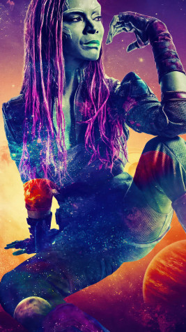 Gamora 4k Phone Wallpaper 2160x3840px