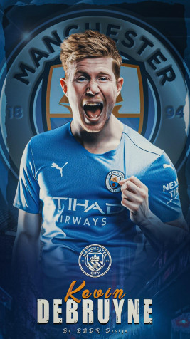 Kevin De Bruyne Phone Background 1080x1920px