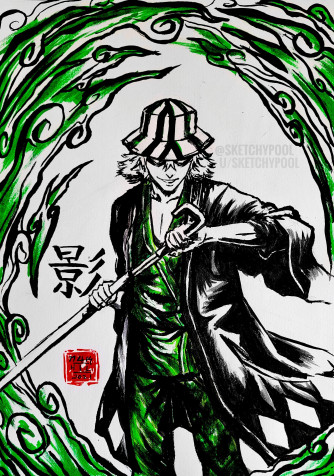 Kisuke Urahara Android Wallpaper 2631x3744px