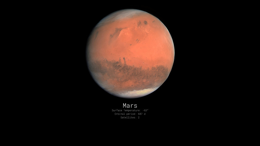 Mars 2k QHD Wallpaper 2560x1440px