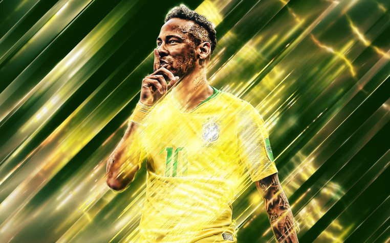 Neymar Al Hilal Widescreen HD Wallpaper 1920x1200px