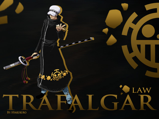 Cool Trafalger Law Laptop Wallpaper 1024x768px