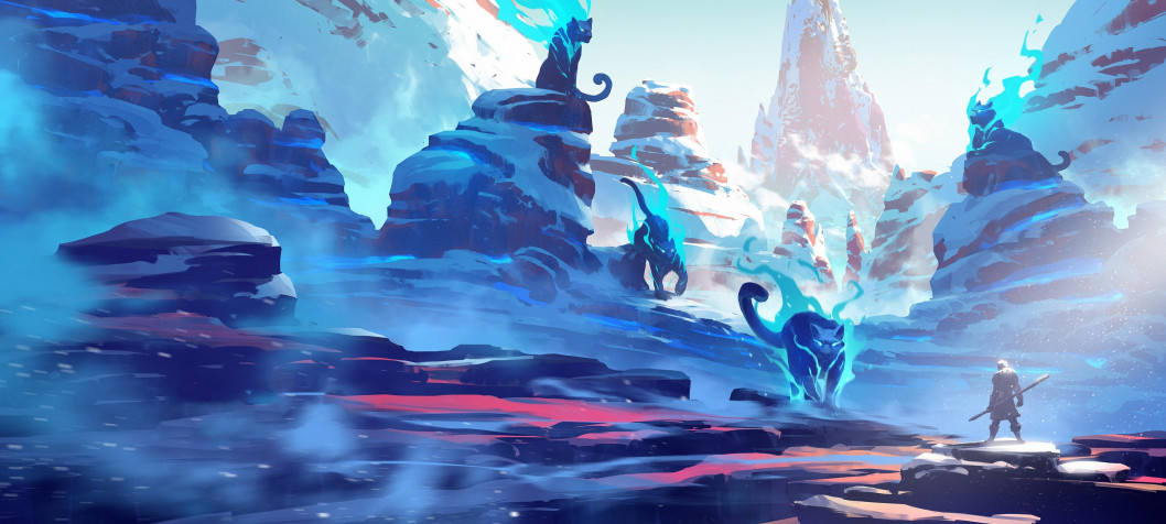 Duelyst Background Image 3556x1600px