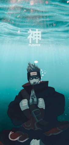 Kisame Hoshigaki Mobile Wallpaper 720x1512px