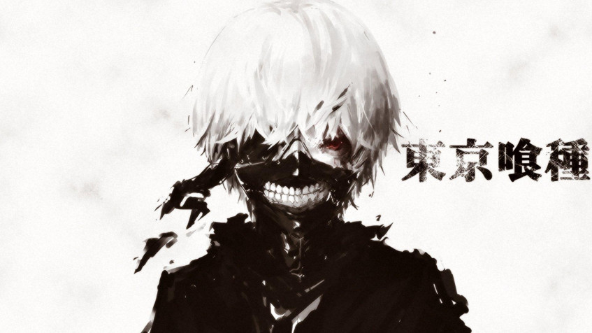 Ken Kaneki Full HD 1080p Wallpaper 1920x1080px