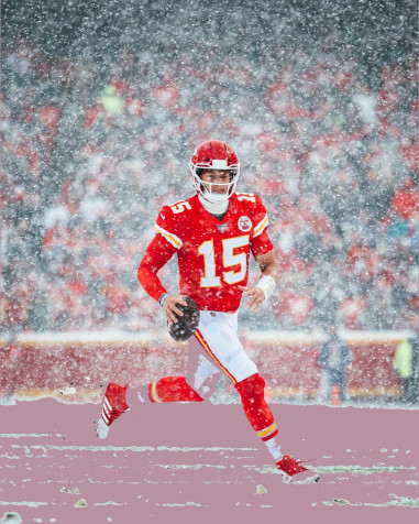 Patrick Mahomes Android Wallpaper Image 1640x2048px