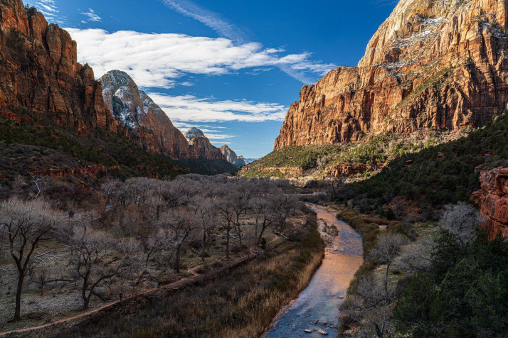 Zion National Park Desktop HD Wallpaper 2048x1366px