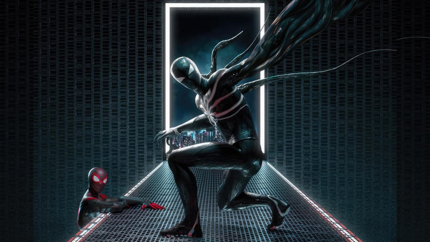 Marvels Spider Man 2 Venom Full HD 1080p Wallpaper 1920x1080px