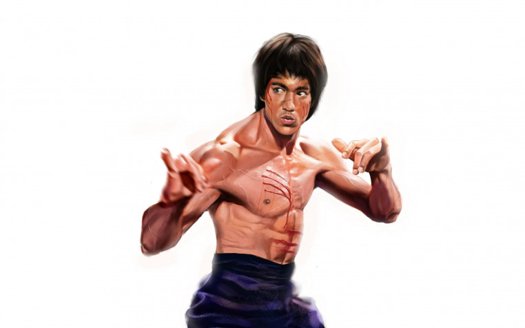 Bruce Lee Desktop HD Wallpaper 2624x1640px