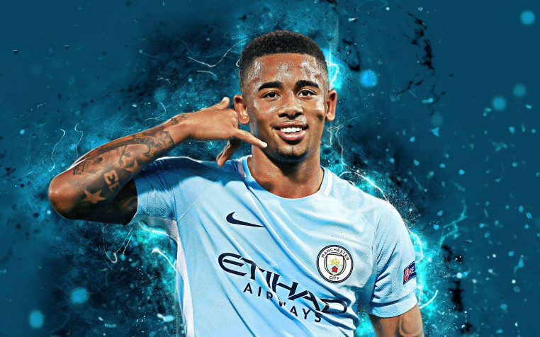 Gabriel Jesus Widescreen HD Wallpaper 1920x1200px