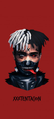 Xxxtentacion iPhone Wallpaper Image 886x1920px