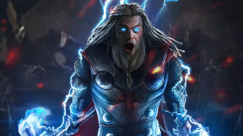 Cool Thor Full HD 1080p Wallpaper 1920x1080px