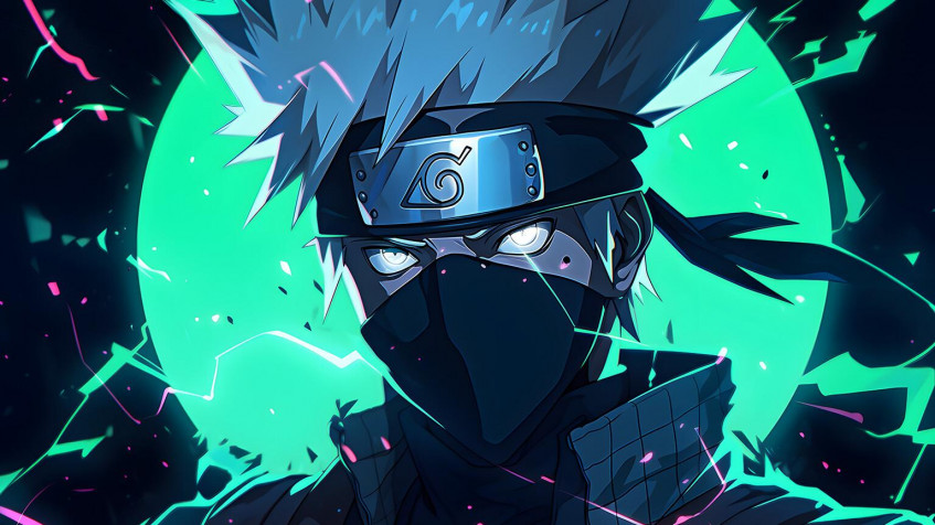 Kakashi Hatake Desktop Wallpaper 1536x864px