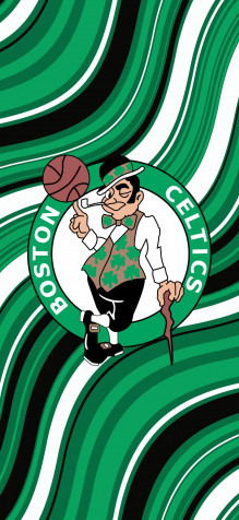 Boston Celtics iPhone 13 Mini Wallpaper 1080x2340px