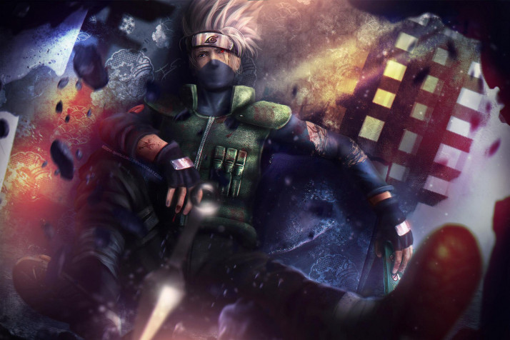 Kakashi Desktop HD Background 1920x1280px