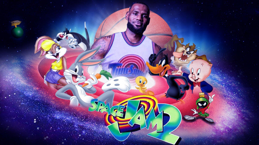 Space Jam 2 Full HD 1080p Wallpaper 1920x1080px