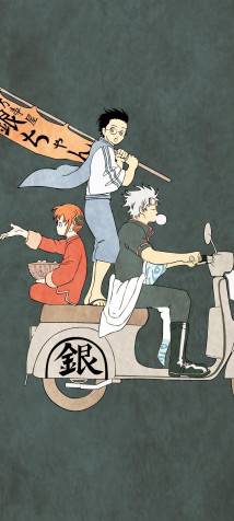 Gintama The Final iPhone Background 1080x2400px