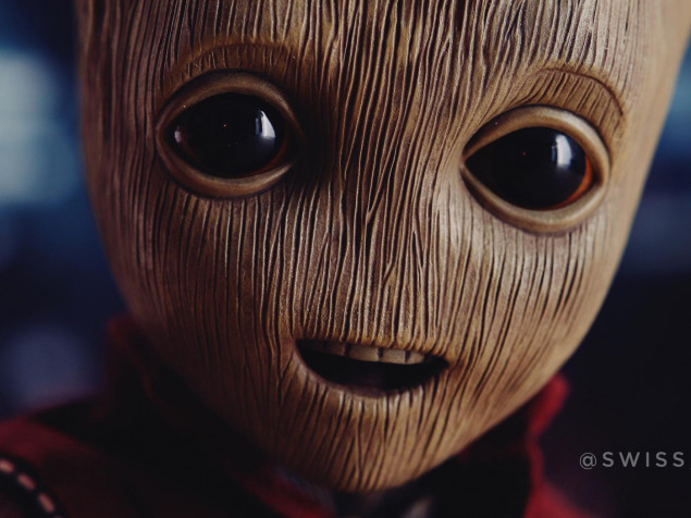 Baby Groot HD Background 1400x1050px