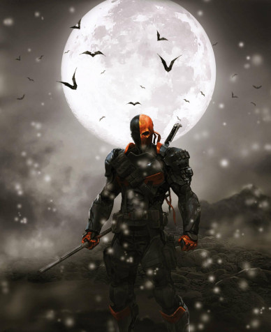 Deathstroke Wallpaper for Mobile 1370x1680px