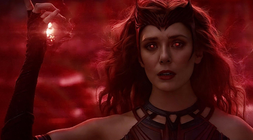 Scarlet Witch Desktop HD Background 2048x1138px