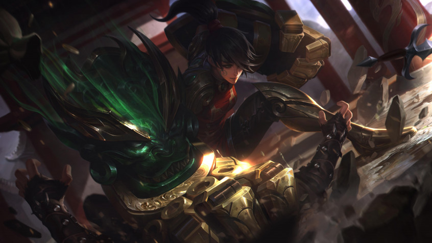 Vi League Of Legends Desktop HD Wallpaper 5000x2812px