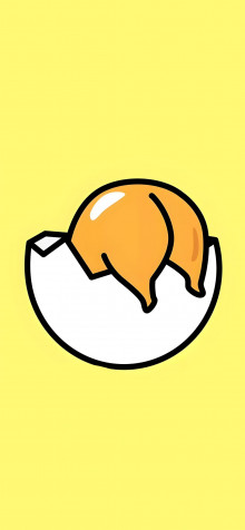 Gudetama iPhone Background Image 1183x2560px