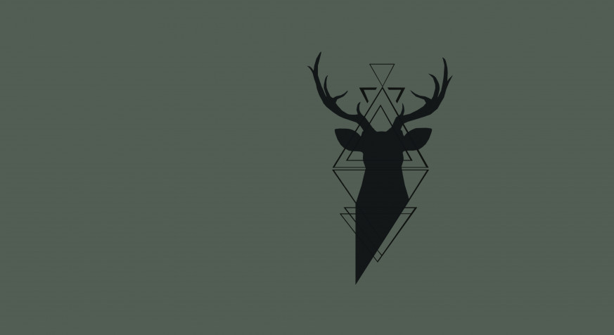 Deer Background Image 3960x2160px