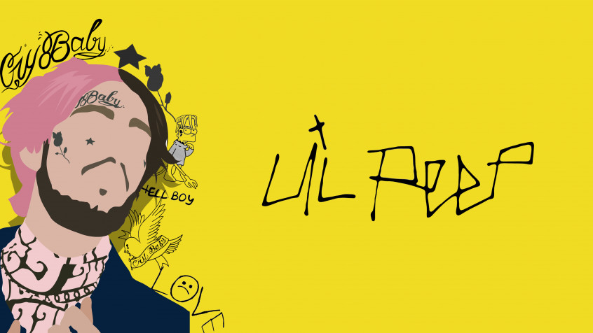 Lil Peep 4k UHD Wallpaper 3840x2160px