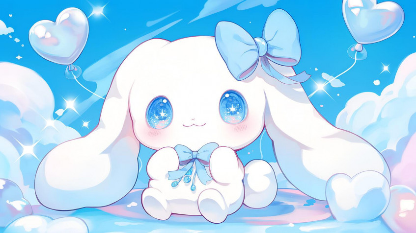 Cinnamoroll MacBook Background 1536x864px