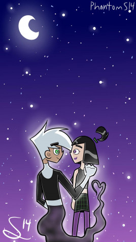 Danny Phantom Wallpaper for Mobile 1024x1818px