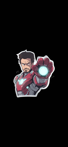 Tony Stark Wallpaper for iPhone 1183x2560px