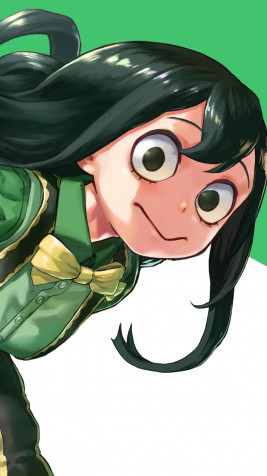 Tsuyu Asui Phone Wallpaper 1080x1920px