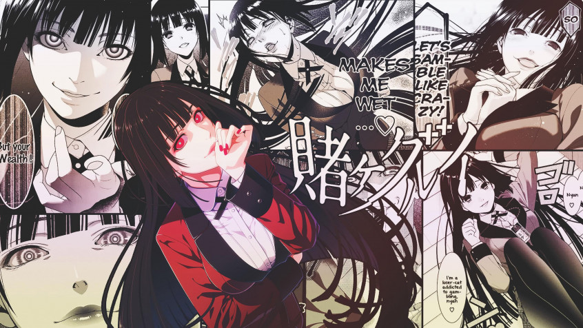 Yumeko Jabami 2k QHD Wallpaper 2560x1440px