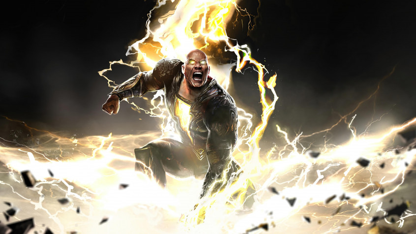 Black Adam 4k UHD Wallpaper 3840x2160px