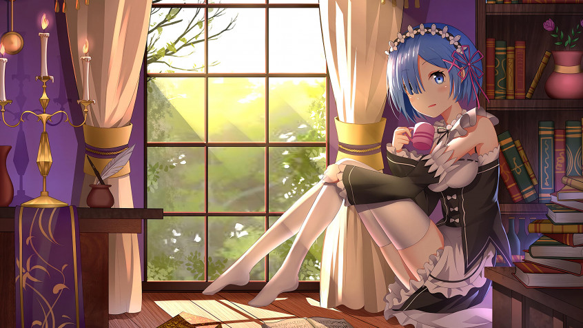 Rem 4k UHD Wallpaper 3840x2160px