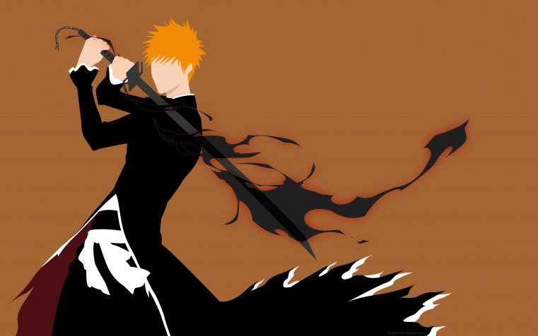 Ichigo Kurosaki Desktop HD Background 4763x2978px