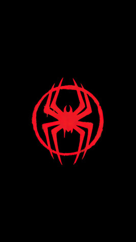 Spiderman Logo 4k Phone Wallpaper 2160x3840px