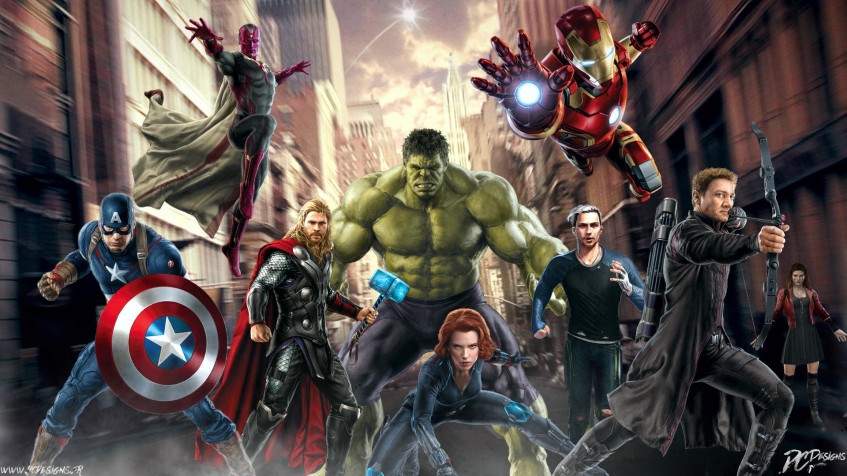 Avengers Full HD 1080p Wallpaper 1920x1080px