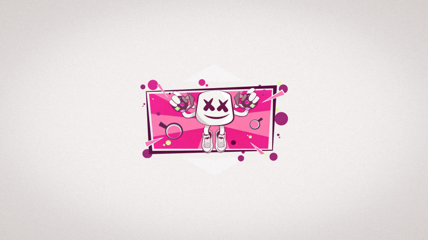 Marshmello 4k UHD Wallpaper 3840x2160px