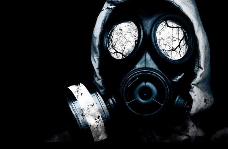 Gas Mask Background Image 1536x1008px