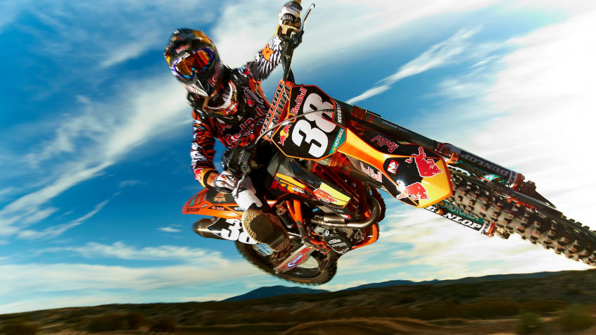 Dirt Bike Full HD 1080p Wallpaper 1920x1080px