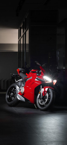 Ducati Panigale V4 iPhone 14 Plus Wallpaper 1284x2778px