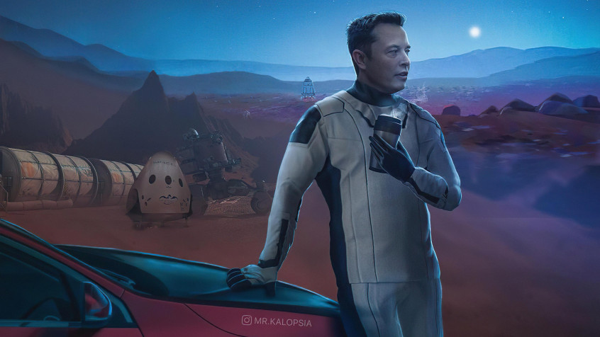 Elon Musk 4k UHD Wallpaper 3840x2160px