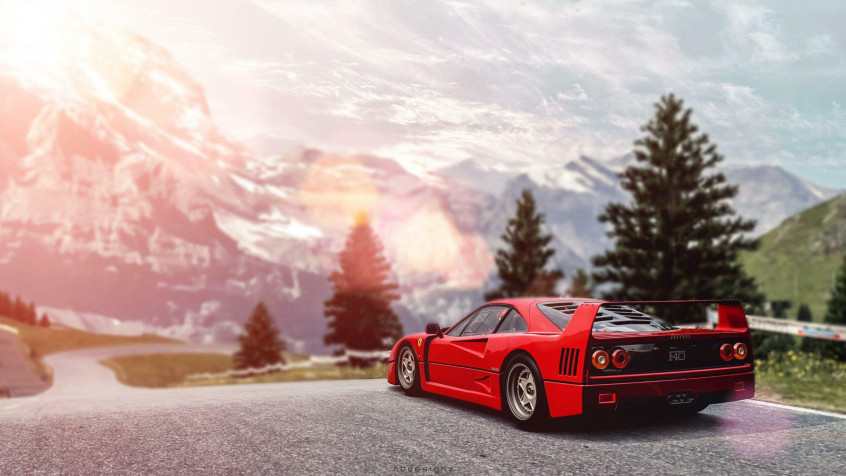 Ferrari 2k QHD Wallpaper 2560x1440px