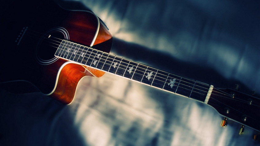 Guitar Full HD 1080p Wallpaper 1920x1080px