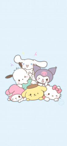 Sanrio Phone HD Background 2250x4872px