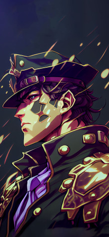 Jotaro Phone HD Background 1183x2560px