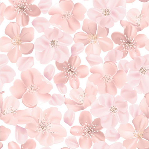 Pink Flowers Wallpaper for iPhone 1200x1200px