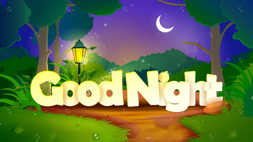 Good Night Images Desktop HD Background 1600x900px