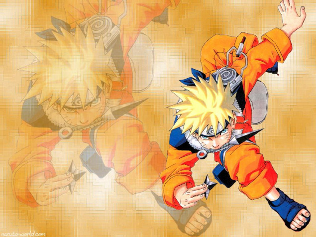 Cartoon Naruto Desktop HD Background 1024x768px